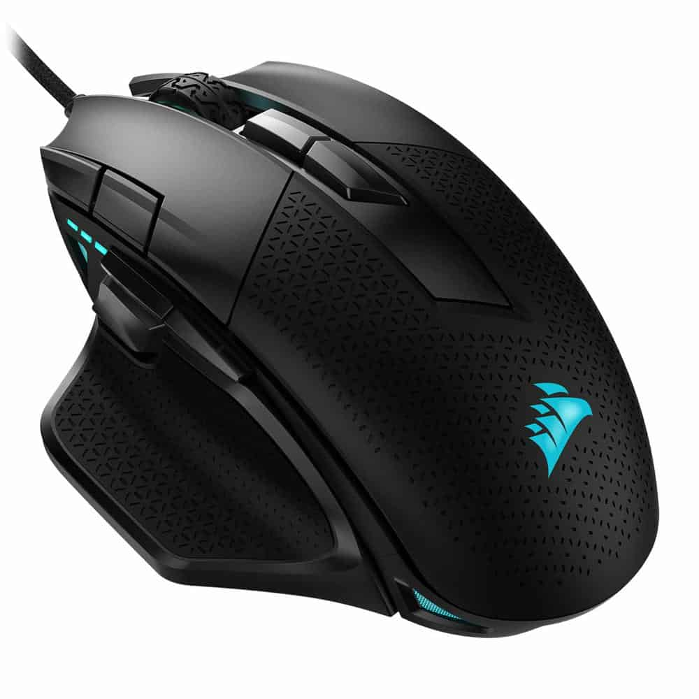 Corsair Nightsword RGB Tunable Weight FPS/MOBA Optical Gaming Mouse